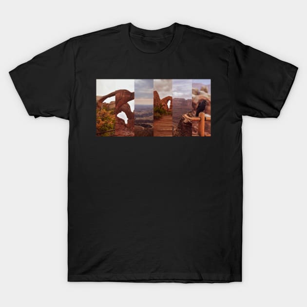 Moab Utah Collage T-Shirt by stermitkermit